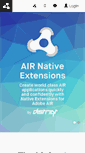 Mobile Screenshot of airnativeextensions.com